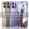 Wholesale Trade Brand New  Android Smart Phone S23 Ultra Dual Nano SIM Android Version Ready In Stock