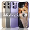 Wholesale Trade Brand New  Android Smart Phone S23 Ultra Dual Nano SIM Android Version Ready In Stock