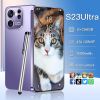 Wholesale Trade Brand New  Android Smart Phone S23 Ultra Dual Nano SIM Android Version Ready In Stock