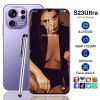 Wholesale Trade Brand New  Android Smart Phone S23 Ultra Dual Nano SIM Android Version Ready In Stock